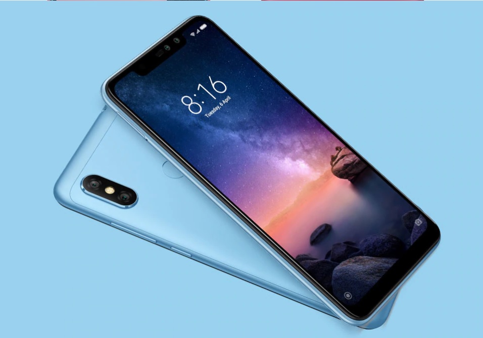 XIAOMI REDMI NOTE 6 PRO 4/64GB BLUE - NIEBIESKI
